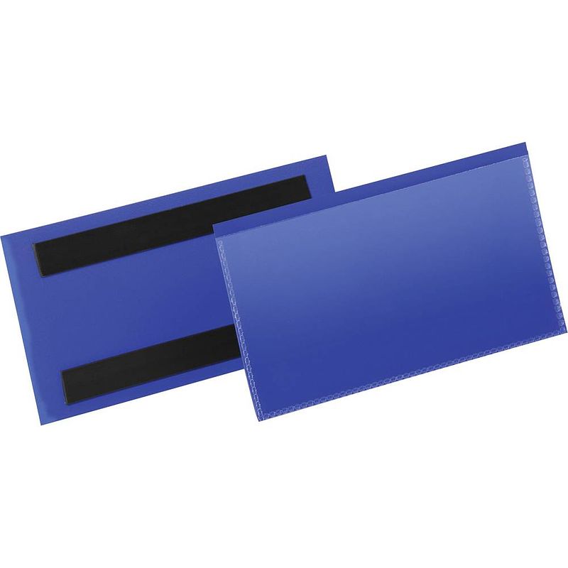 Foto van Durable magnetische etikethoes 174207 blauw 150 mm x 76 mm