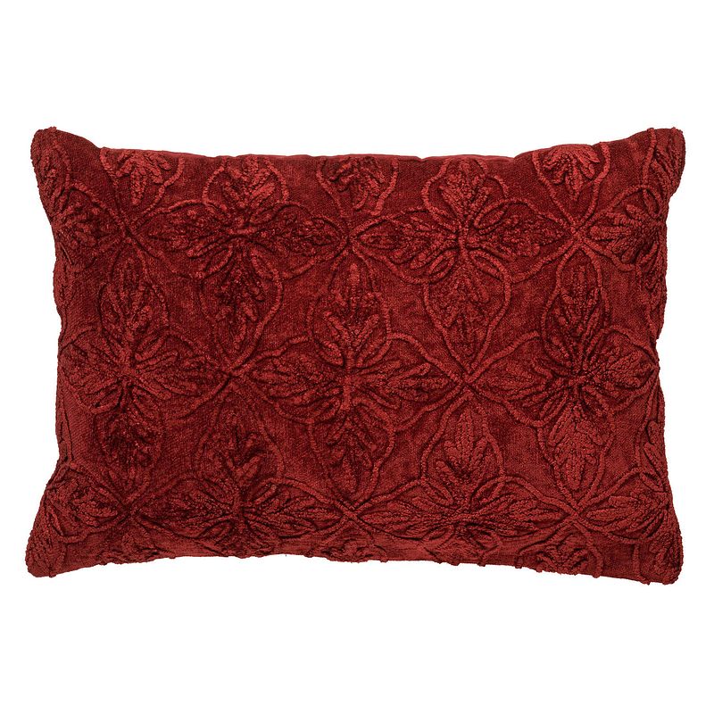 Foto van Dutch decor amar - kussenhoes van katoen 40x60 cm merlot - rood - rood