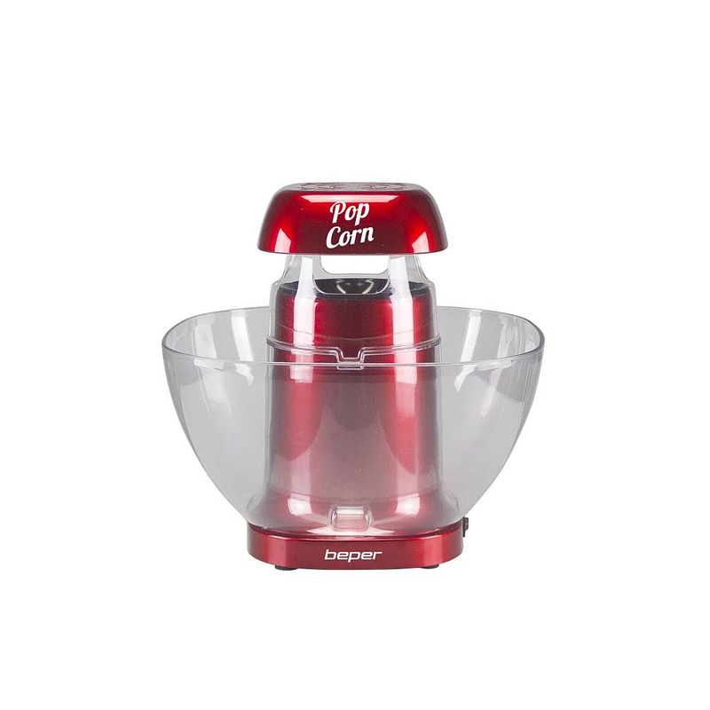 Foto van Beper p101cud052 popcorn maker - rood