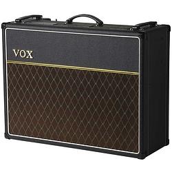 Foto van Vox ac15c2 custom 15w 2x12 inch buizen gitaarversterker combo