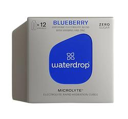 Foto van Waterdrop microlyte blueberry hydration cubes