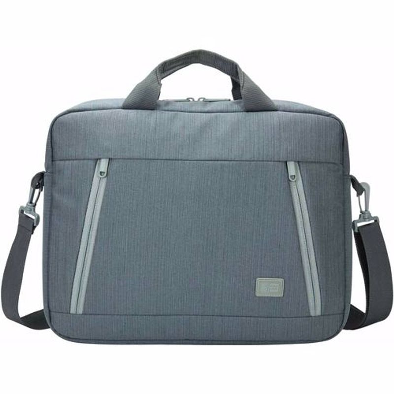 Foto van Case logic laptoptas huxton attaché 14 inch (blauwgrijs)