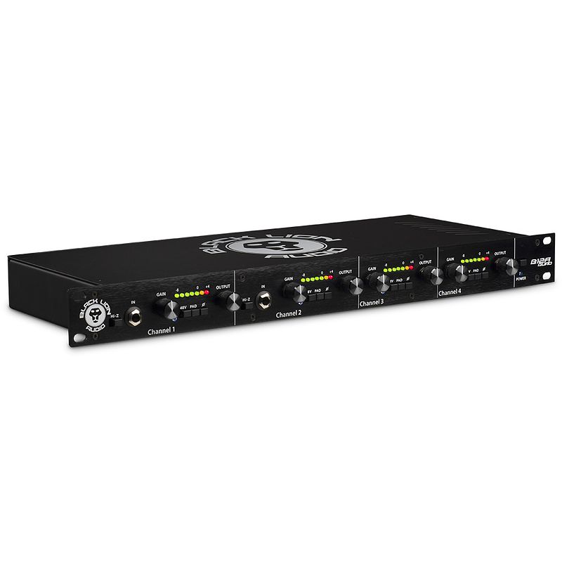 Foto van Black lion audio b12a quad microfoon voorversterker