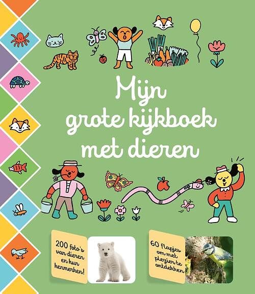 Foto van Mijn grote kijkboek met dieren - kartonboekje;kartonboekje (9789059249318)