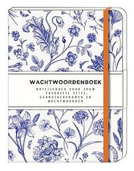 Foto van Wachtwoorden notitieboek - dutch blue - paperback (9789464326383)