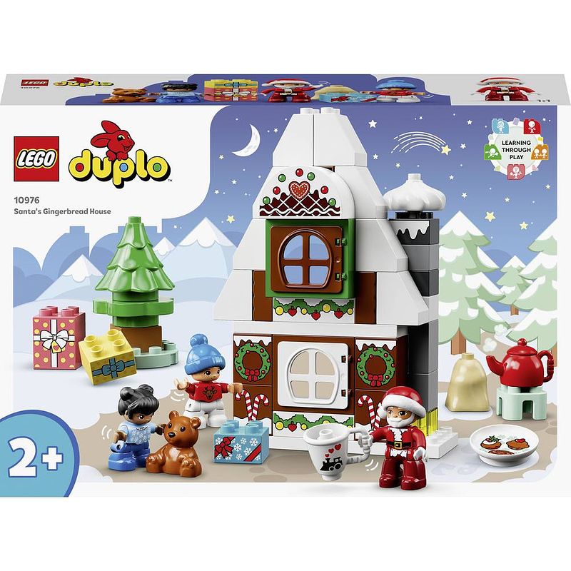 Foto van Lego® duplo® 10976 lebkuchenhuis met kerstman