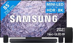 Foto van Samsung neo qled 8k 85qn800c (2023) + soundbar