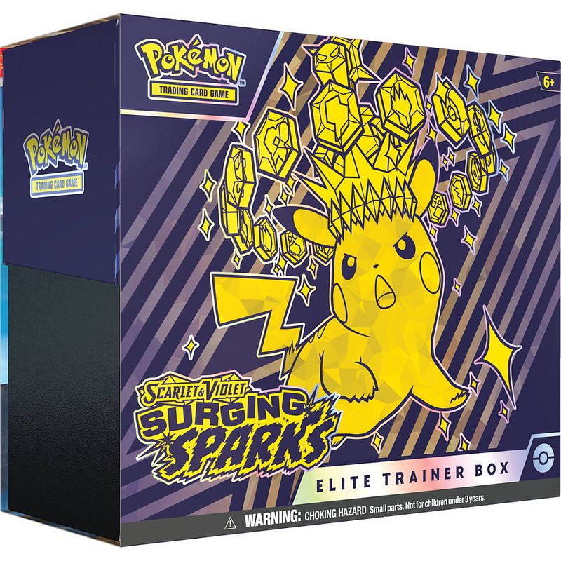 Foto van Pokémon tcg scarlet & violet surging sparks elite trainer box