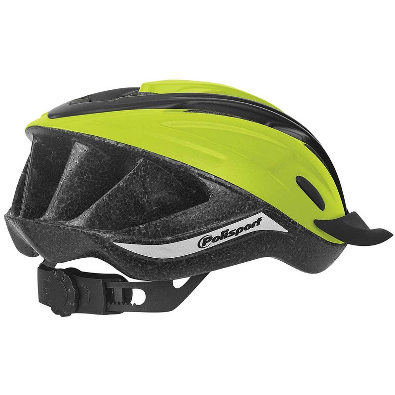 Foto van Polisport ride in fietshelm l 58-62cm fluor geel/zwart