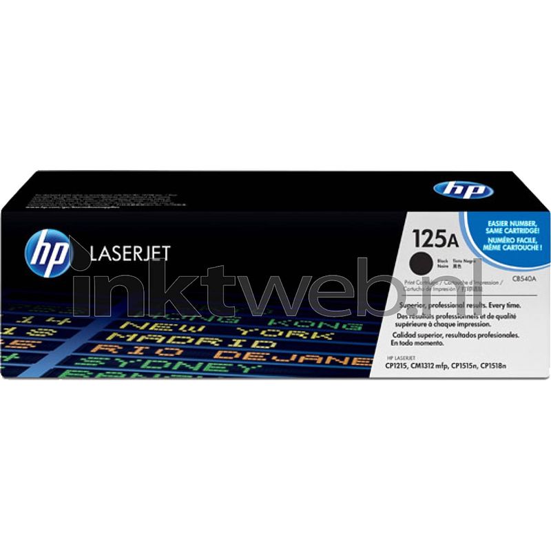 Foto van Hp 125a toner zwart toner