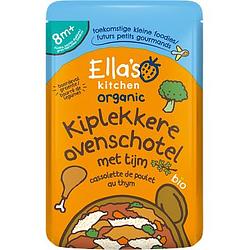 Foto van Ella'ss kitchen organic kiplekkere ovenschotel met tijm 8+ maanden 190g bij jumbo