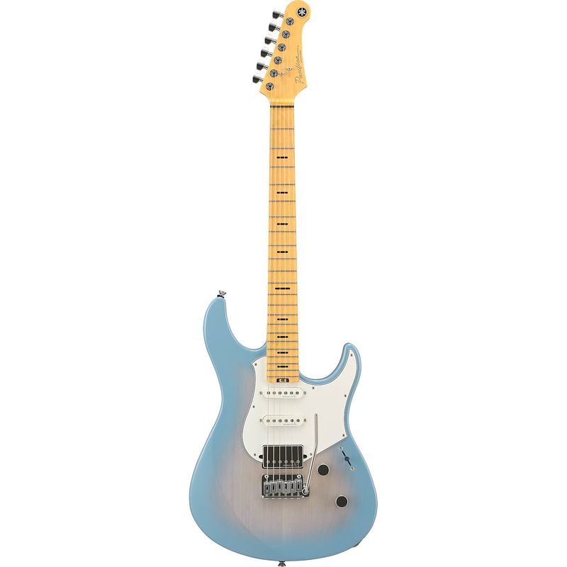 Foto van Yamaha pacp12m pacifica professional beach blue burst elektrische gitaar met hardshell koffer