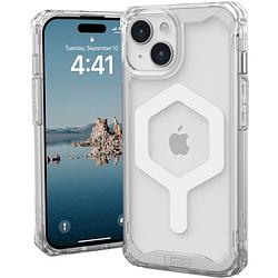 Foto van Urban armor gear plyo magsafe backcover apple iphone 15 ice, transparant, wit
