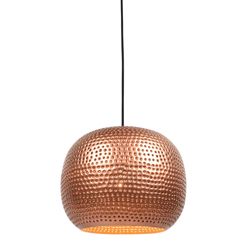 Foto van Urban interiors - spike 27cm hanglamp - koper