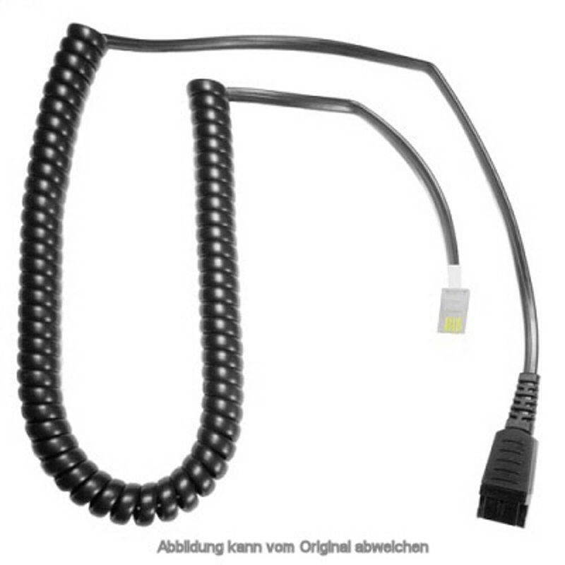 Foto van Imtradex ak-1 plx-qd telefoonheadset kabel zwart