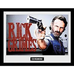 Foto van Gb eye poster in lijst the walking dead rick grimes 30 x 40 cm