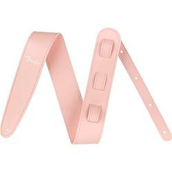 Foto van Fender vegan leather strap gitaarband shell pink 6.3 cm