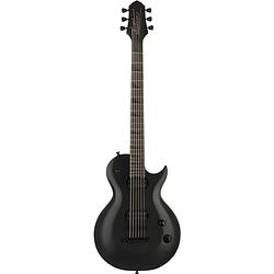 Foto van Jackson pro plus xt monarkh sc t6 baritone satin black elektrische baritongitaar met gigbag