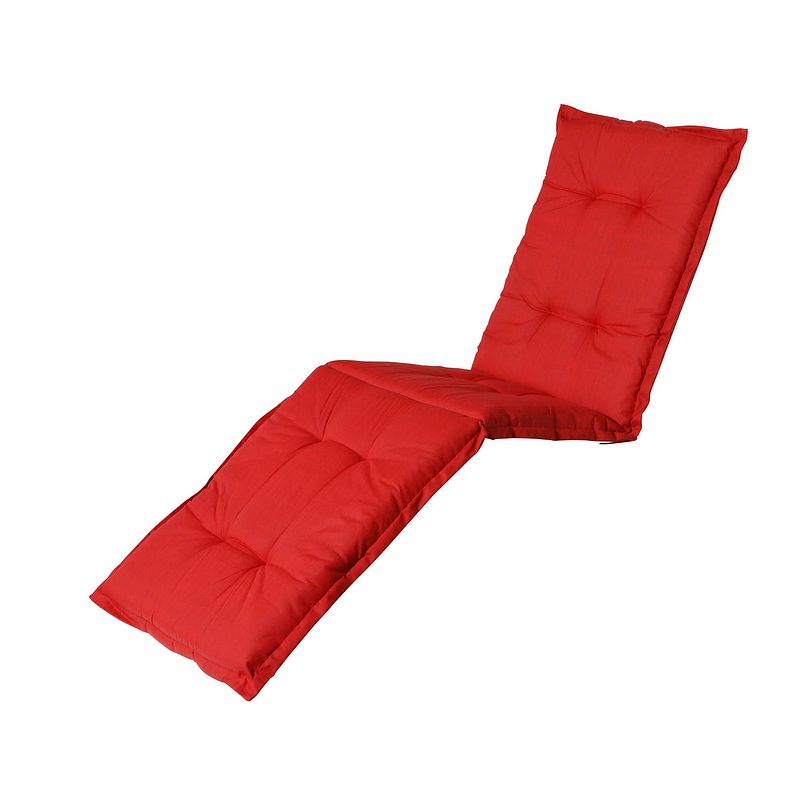 Foto van Madison ligbedkussen - basic red - 200x60 - rood