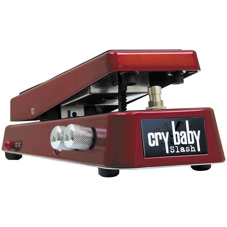 Foto van Dunlop sw95 cry baby slash signature wah-wah pedaal