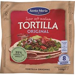 Foto van Santa maria tortilla wraps medium 8 stuks 320g bij jumbo