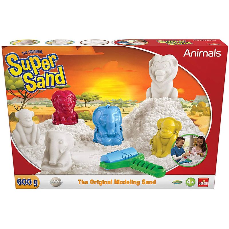 Foto van Goliath super sand animals speelzand