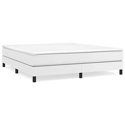 Foto van The living store boxspringbed - kunstleren bedframe - pocketvering matras - middelharde ondersteuning - huidvriendelijk