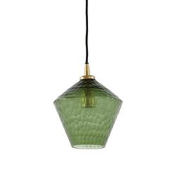 Foto van Light & living - hanglamp delila - 20x20x22 - groen