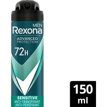 Foto van Rexona men sensitive antitranspirant 150ml bij jumbo