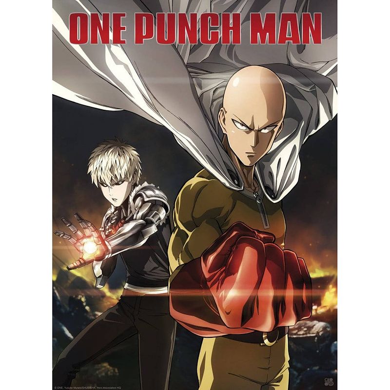 Foto van Abystyle one punch man saitama and genos poster 38x52cm