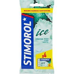 Foto van Stimorol ice intense mint flavour sugar free 4 x 16, 8g bij jumbo