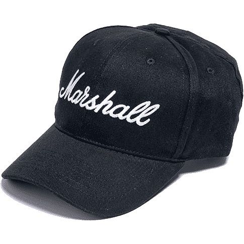 Foto van Marshall black baseball cap met wit logo