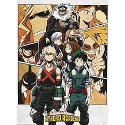 Foto van Abystyle my hero academia group poster 38x52cm