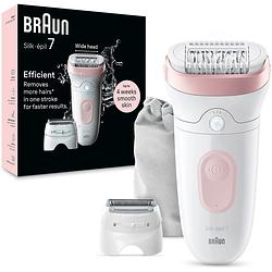 Foto van Braun silk-epil 7 7-030 epilator roze