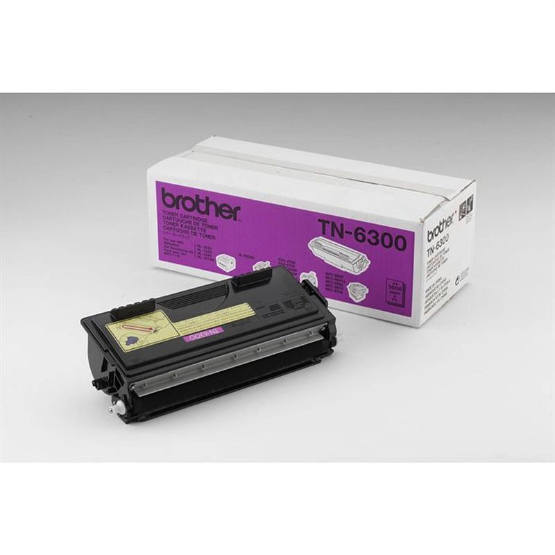 Foto van Brother tn-6300 tonercartridge - zwart