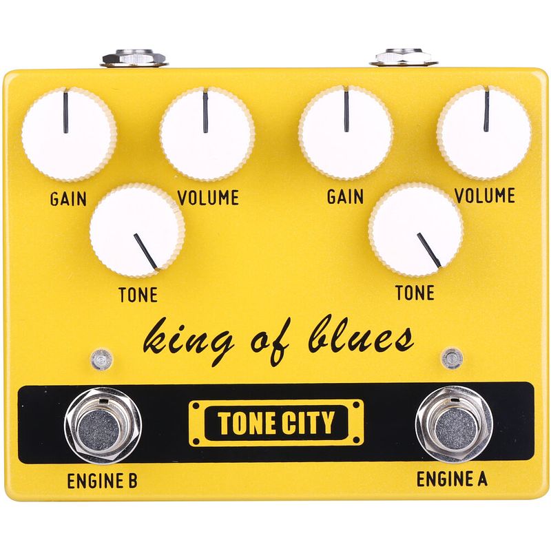 Foto van Tone city king of blues v2 dual overdrive effectpedaal