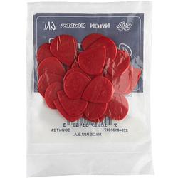 Foto van Dunlop nylon jazz iii xl 24-pack plectrumset rood