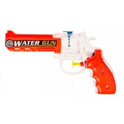 Foto van Lg-imports waterpistool water gun junior 16 x 9 cm rood