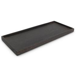 Foto van Salt & pepper serveerplank rural hout zwart 30 x 13 cm