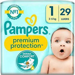 Foto van Pampers premium protection maat 1, luiers x29 bij jumbo