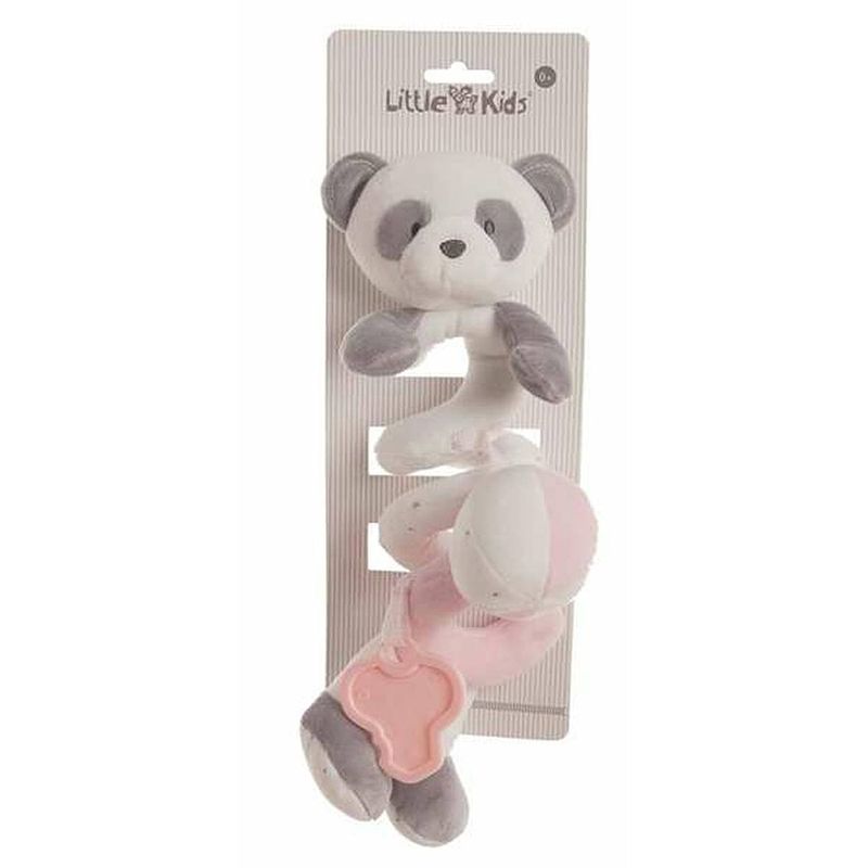 Foto van Activiteitsspiraal roze pandabeer (25cm)