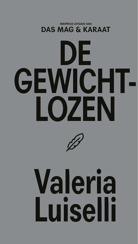 Foto van De gewichtlozen - valeria luiselli - ebook (9789493168145)