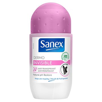 Foto van Sanex dermo invisible deodorant roller 50ml bij jumbo