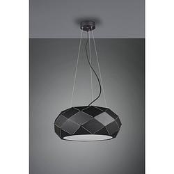 Foto van Industriële hanglamp zandor - metaal - zwart