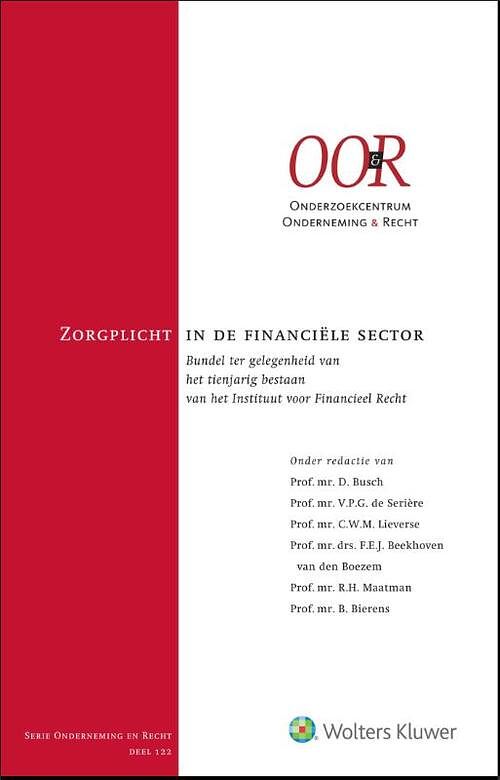 Foto van Zorgplicht in de financiële sector - d. busch - paperback (9789013160116)