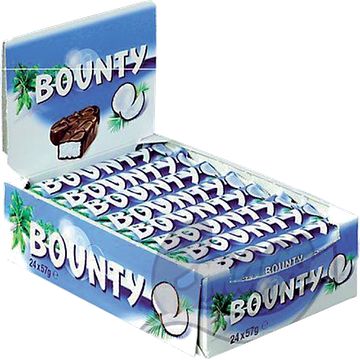 Foto van Bounty doos 24 stuks x 57gr bij jumbo