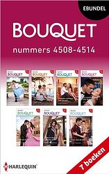 Foto van Bouquet e-bundel nummers 4508 - 4514 - annie west, louise fuller, clare connelly, lorraine hall, kate hewitt, julieanne howells, cathy williams - ebook