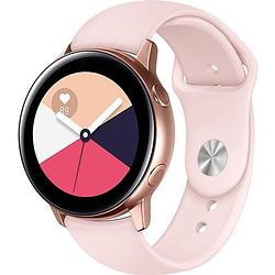 Foto van Smartphoneclip - bandje siliconen roze - voor galaxy watch active (2)