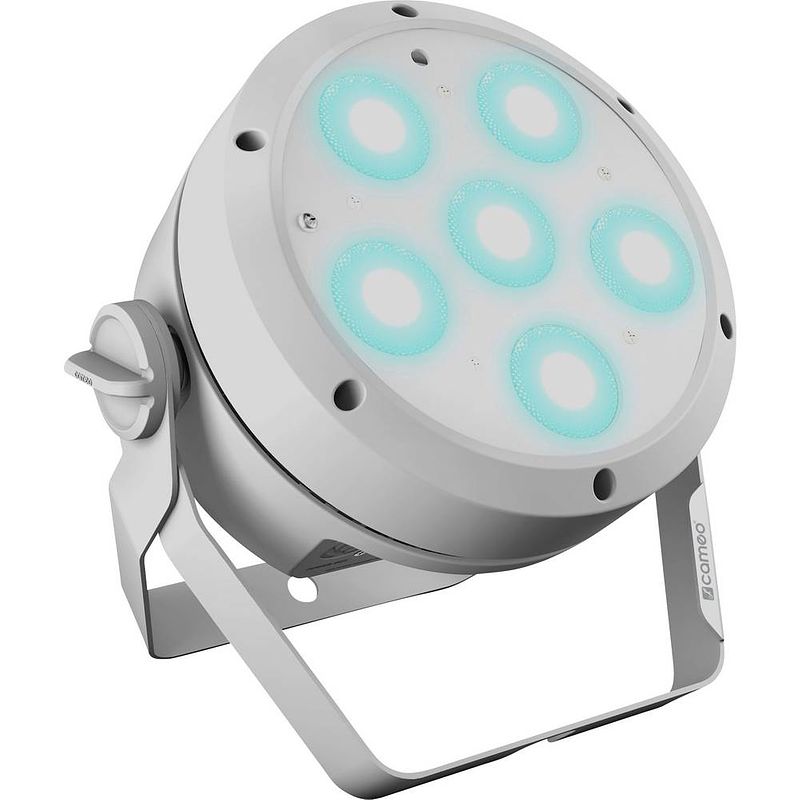 Foto van Cameo root par 6 wh par led-schijnwerper aantal leds: 6 12 w wit