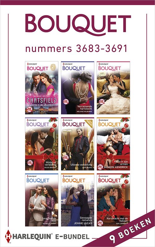 Foto van Bouquet e-bundel nummers 3683-3691 (9-in-1) - helen brooks - ebook (9789402515862)